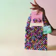 Alba Handbags Beaded Multicolour Handbag - 4