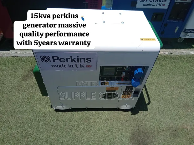 Perkins 15kVA Diesel Generator - 5 Year Warranty - 1