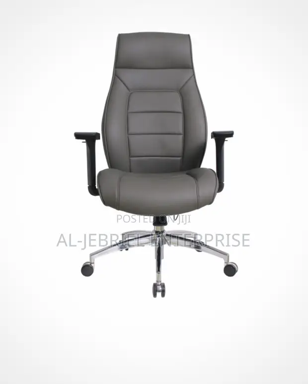 Eldo Leather 3D Armrest Chair with Foam Seat and Back - 1