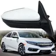 Honda Civic 2016-2021 Right Mirror with Signal Light - Pearl White - 3