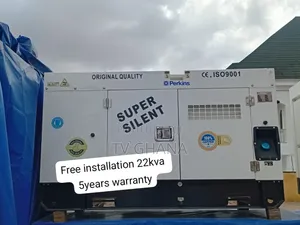 Quality Perkins 22kVA Generator - Brand New