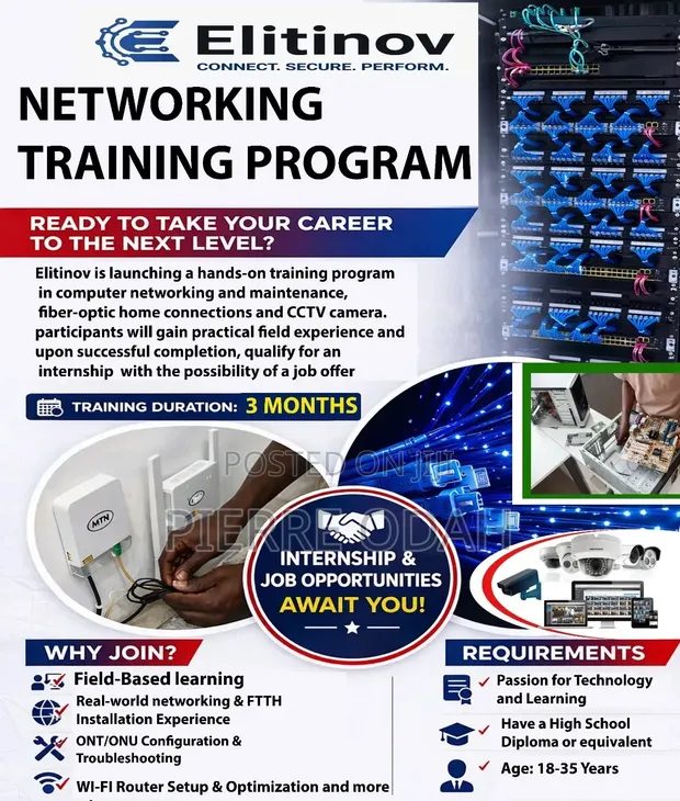 Networking Training Program - Computer Networking & CCTV - 1