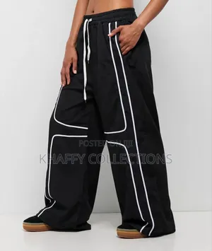 Baggy Wide Leg Joggers - Y2K Style
