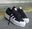 Original Adidas Nizza Platform Core Black/White - 1