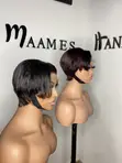 Simple Flat Pixiecut Wig - 3