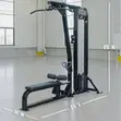Lat Pulldown & Seated Row Machine (2-in-1) with 100kg Weights - 2