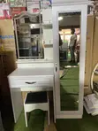 Brand New White Vanity Dressing Table with LED Mirror & 4 Drawers - 5