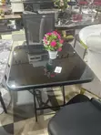 Royal Comfort Round Glass Foldable Coffee Table - 4