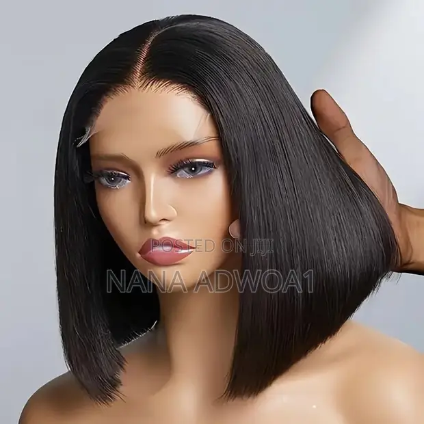 10-Inch Bob Wig - 100% Human Hair - 1