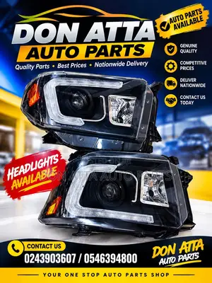Toyota Tundra 2016-2020 Spec Headlights