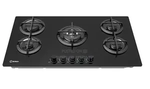 Sigma 5 Burner 90cm Built-In Gas Hob - Glass Mirror