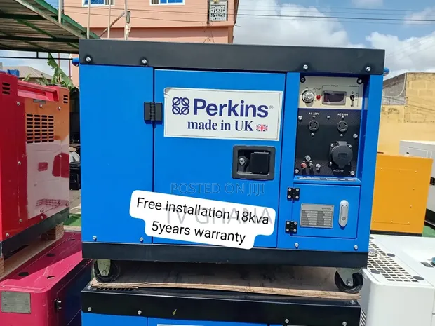 Heavy-Duty Perkins 18kVA Genset - Brand New - 1