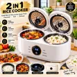 2-in-1 Double Liner Rice Cooker - 1