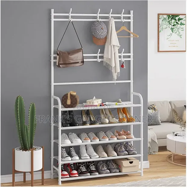 5 Tier Shoe & Hat Rack - 1