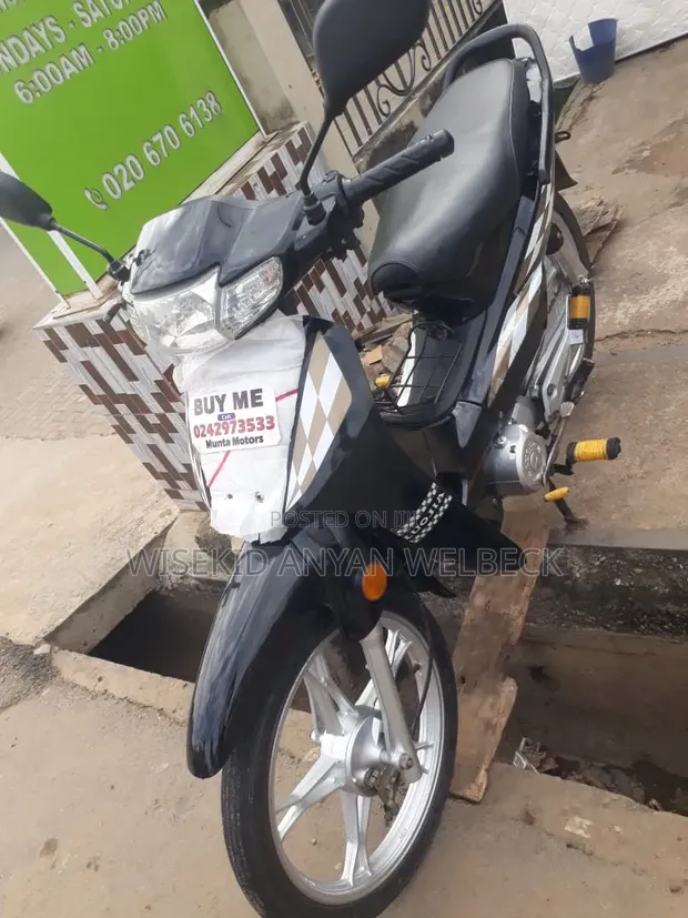 Luojia 110cc Motorcycle 2023 - Black - 1