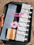Silicone Ice Cream Mould with Cover & Sticks - 2
