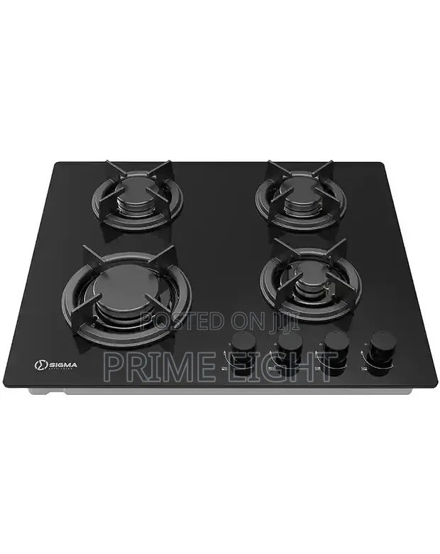 Sigma 4 Burner 60cm Built-in Glass Hob - 1