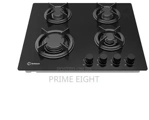 Sigma 4 Burner 60cm Built-in Gas Hob (Black Glass)