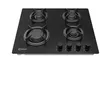 Sigma 4 Burner 60cm Built-in Gas Hob (Black Glass) - 2