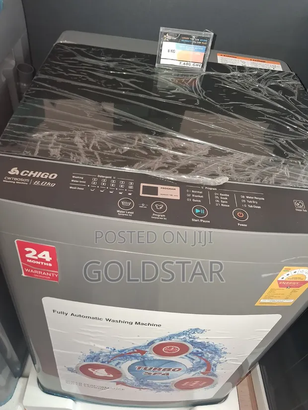 8kg Chigo Automatic Washing Machine - 1