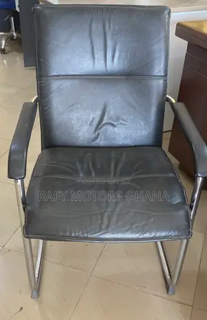 Black Leather Office Chair