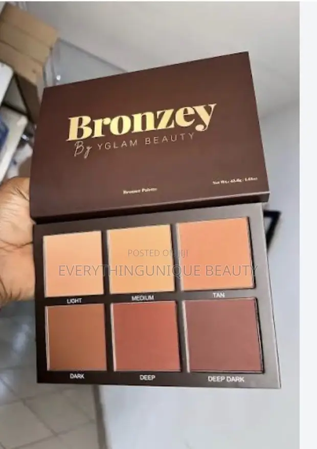 Y Glam Beauty 6-in-1 Bronzer Palette - 1