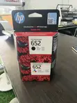HP 652 Black Ink Cartridge - 1