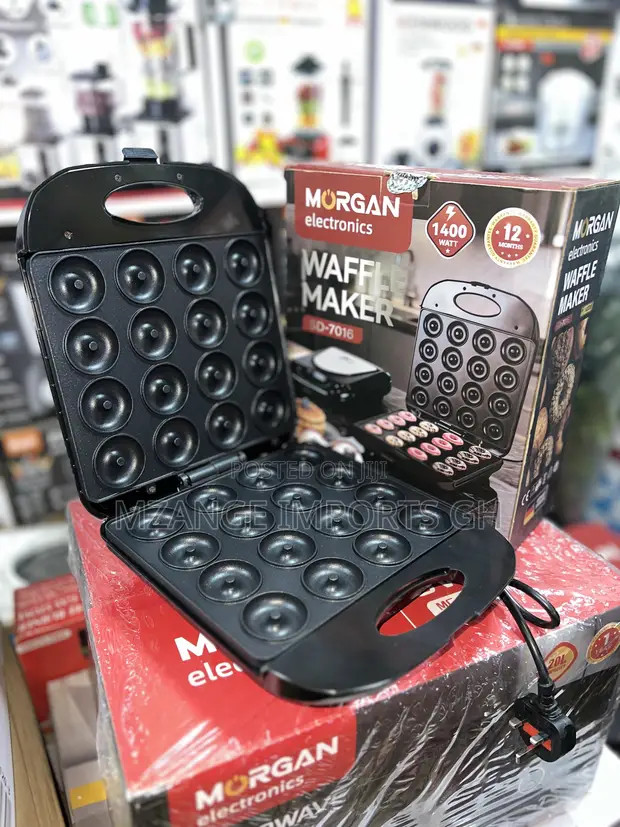 Morgan 16-Hole Large Capacity Doughnut Maker - 1