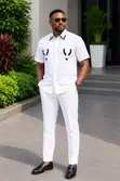 Men's Multicolored Kaftan - 1