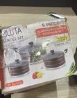 Musta 6-Piece Aluminum Non-Stick Cookware Set - 1