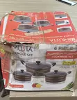 Musta 6-Piece Aluminum Non-Stick Cookware Set - 2