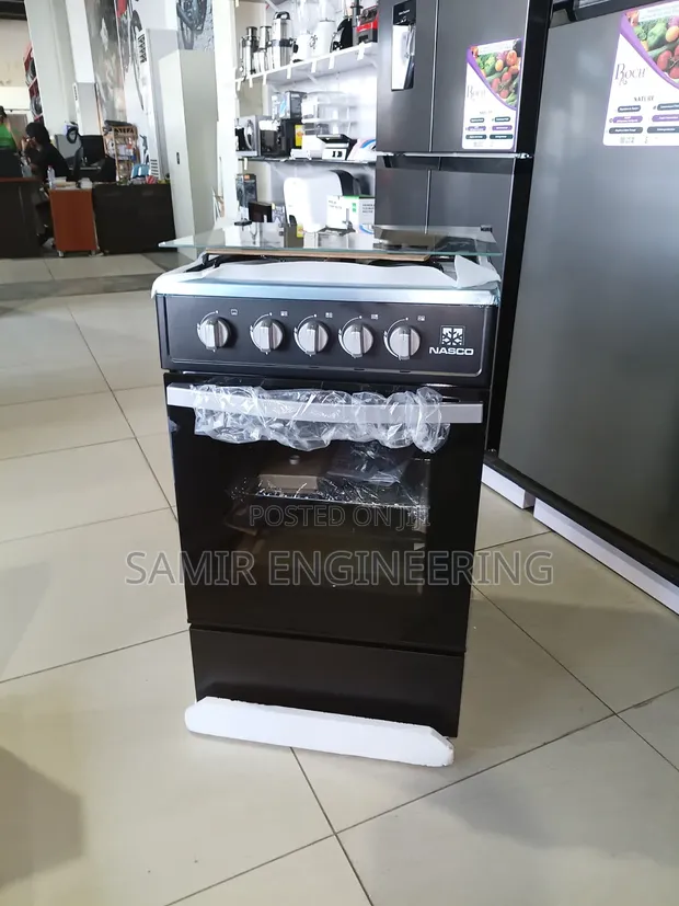 Nasco Sniper 4-Burner Gas Cooker with Oven - 1