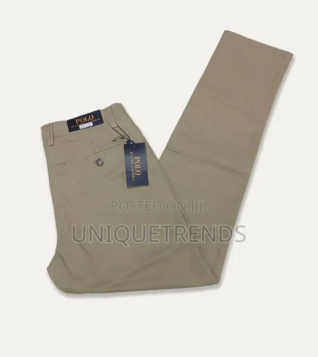 High Quality Khaki Trousers - 1