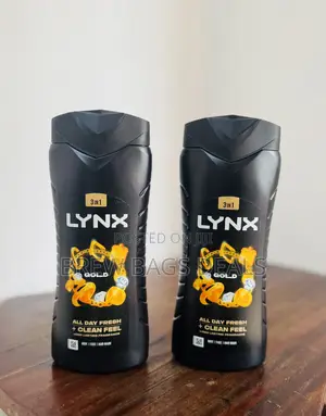 Lynx Gold 3-in-1 Body Wash All Day Fresh 500ml From UK