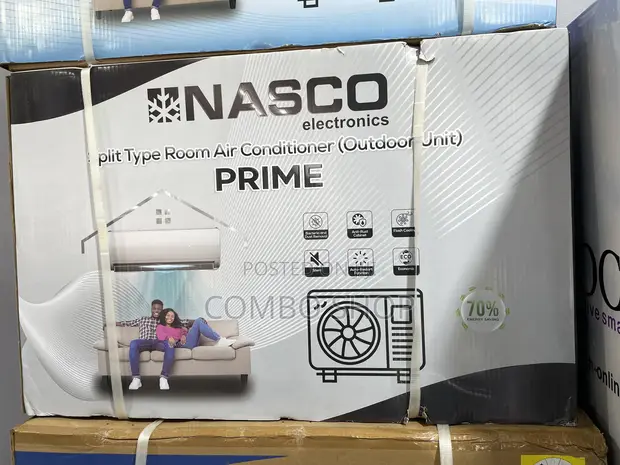Nasco 1.5HP Split Air Conditioner (White) - 1