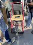 Commode Chair with Wheels - 3