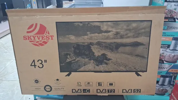 Skyvest 43" LED TV - Brand New - 1