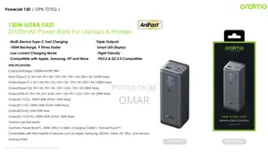 Oraimo PowerJet 130 Power Bank