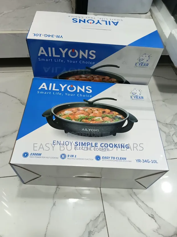 Ailyons Nature Fresh 10L Electric Cooker - 1