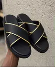 Luxury Men's Leather Slippers - 3