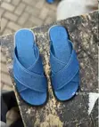 Luxury Men's Leather Slippers - 4