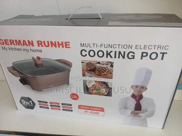 12L Multipurpose Electric Cooking Pot - 1