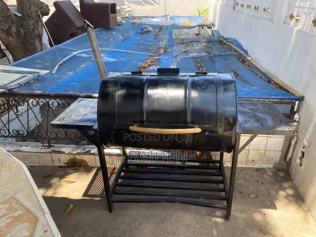 Huge Charcoal Grill Drum - 1