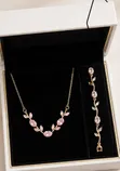 Ladies Necklace and Bracelet Set - Elegant Jewellery - 3