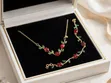 Ladies Necklace and Bracelet Set - Elegant Jewellery - 4