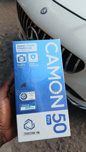 New Tecno Camon 50 Pro 256GB Black