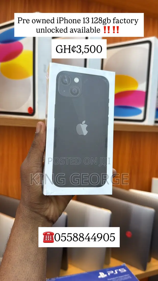 Apple iPhone 13 128GB Black - 1