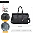 Elcent Large Capacity Waterproof PU Travel Bag - 3