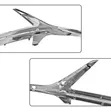 Front Bumper Upper Grille Chrome Trim for 2022-2023 Chevrolet Equinox - 4