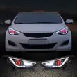 Hyundai Elantra 2011-2015 LED Projector Headlight - 3